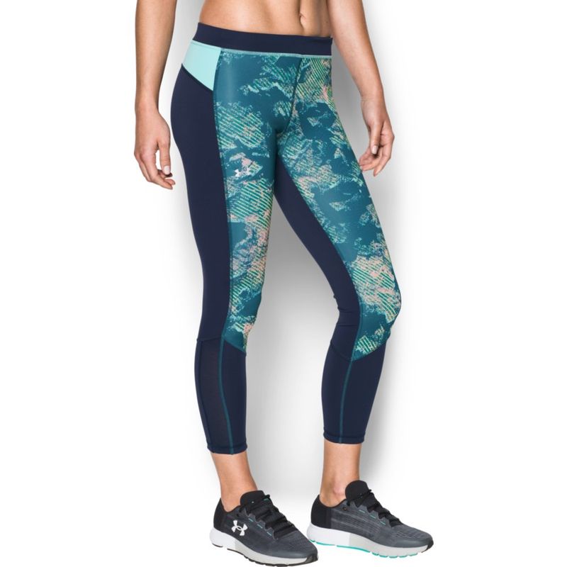 Calça Legging Capri de Treino Feminina Under Armour HeatGear