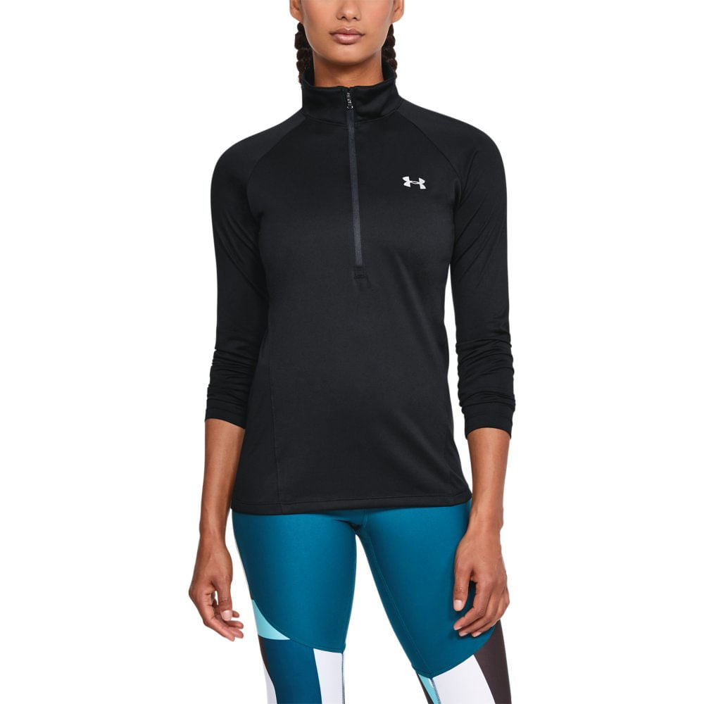 Blusa de Treino Under Armour Tech Twist ½ Zip Feminina - Paqueta