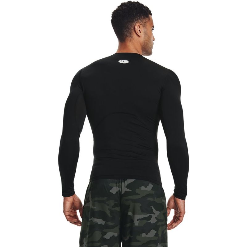 Camisa Under Armour 1257471 De Compressão Preto Masculino, Passo a Passo  Calçados