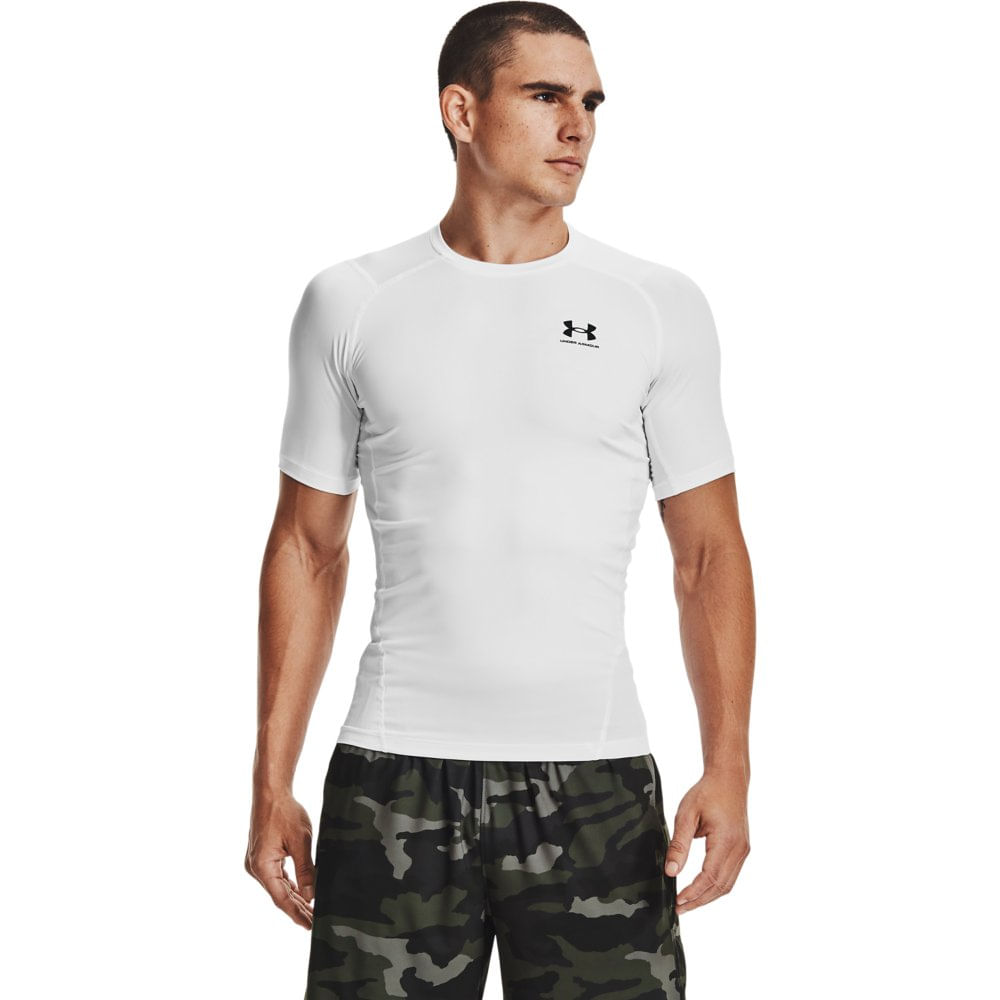 Camiseta de Compressão Masculina Under Armour RUSH Seamless - Faz a Boa!