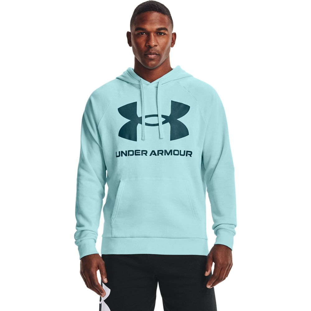 Moletom de Treino Masculino Under Armour Rival Fleece Big Logo HD