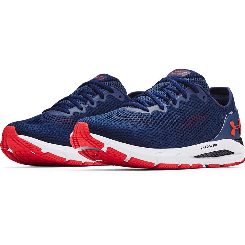 Hovr sonic 4 storm under armor modelo masculino cinza e laranja