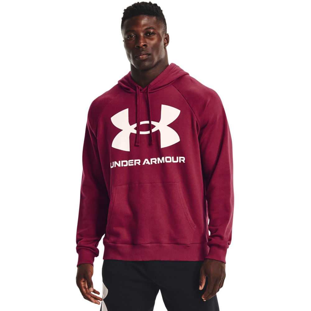 Moletom de Treino Masculino Under Armour Rival Fleece Big Logo HD