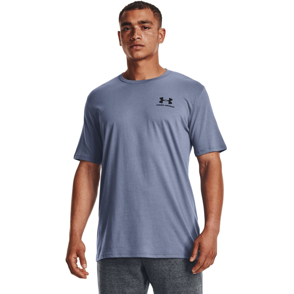 Camiseta de Treino Masculina Under Armour Left Chest