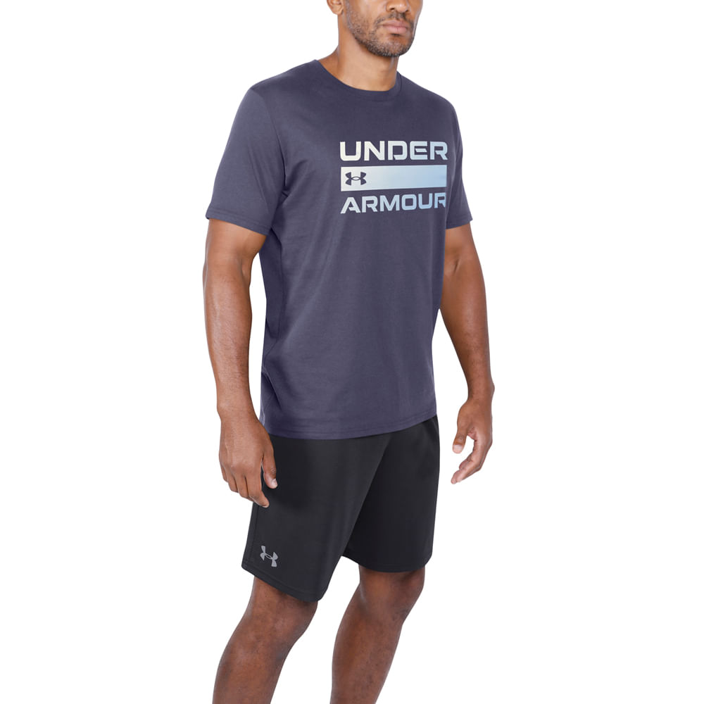 Camiseta de Treino Masculina Under Armour Team Issue - Faz a Boa!