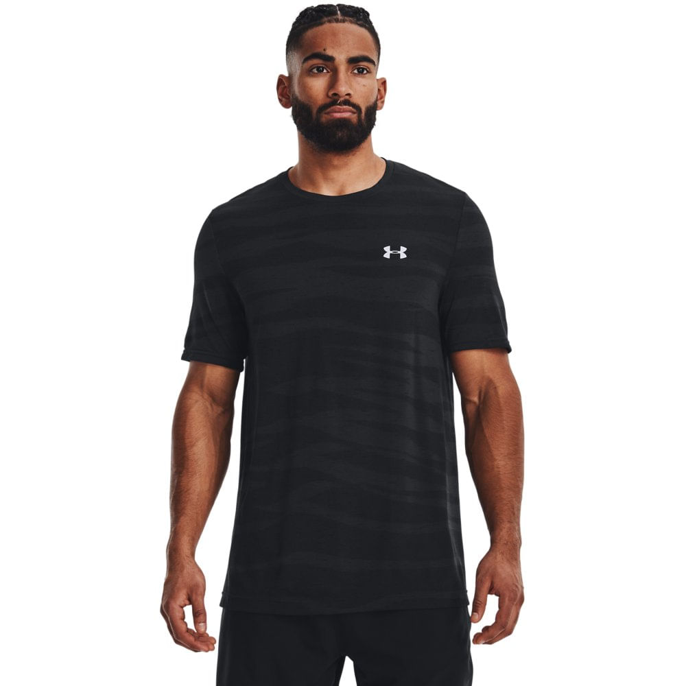 Camiseta de Treino Masculina Under Armour Seamless Wave