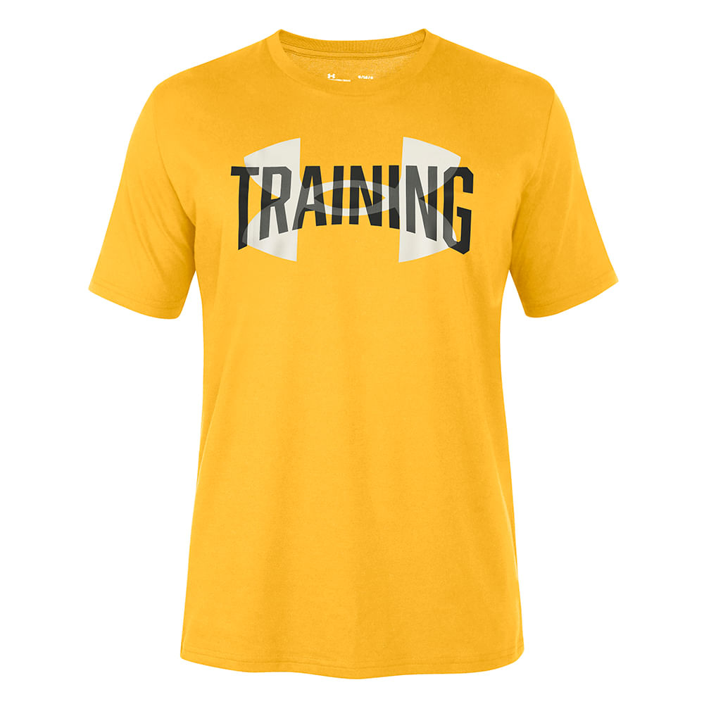 Camiseta de Treino Masculina Under Armour Overlay SS BR