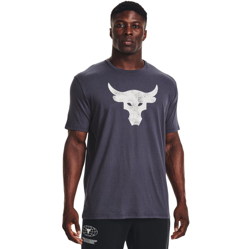 Camiseta de Treino Masculina Under Armour Rock Brahma Bull