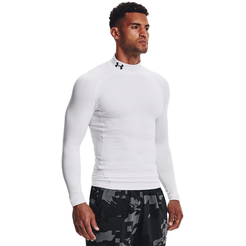 Camiseta Manga Longa de Treino Masculina Under Armour Comp Mock