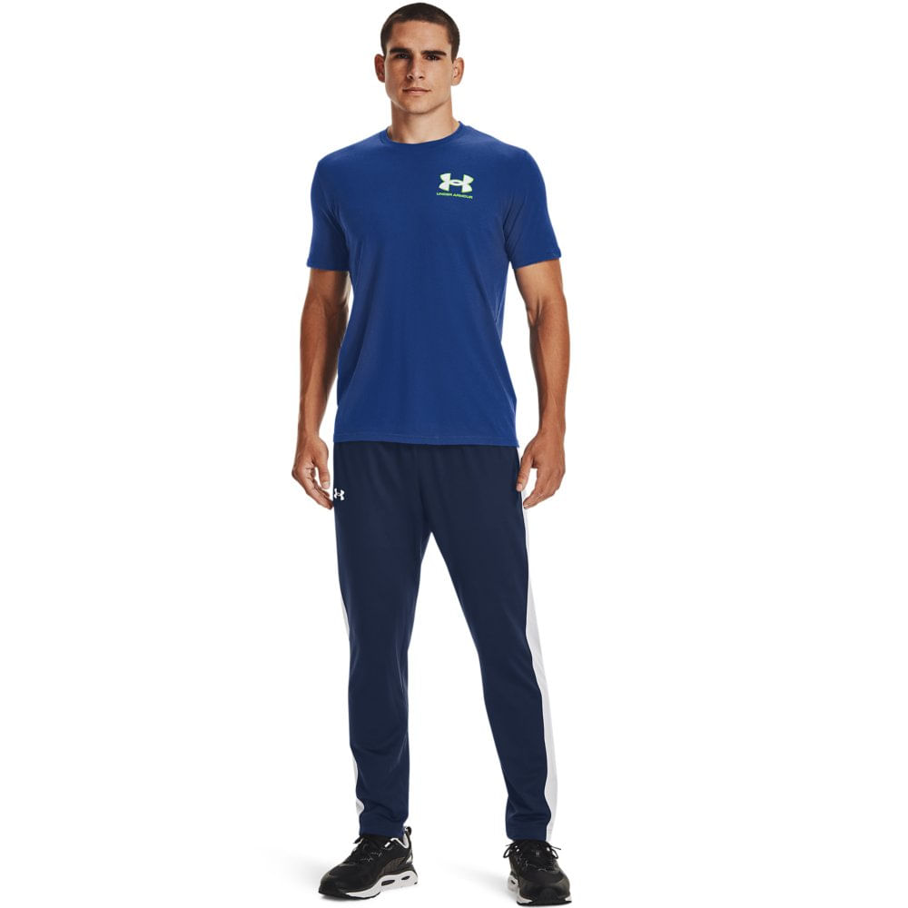 TRNG MAS CALCA UNDER ARMOUR 1366213 UA BRAWLER PANT 012 CINZA/BRANCO