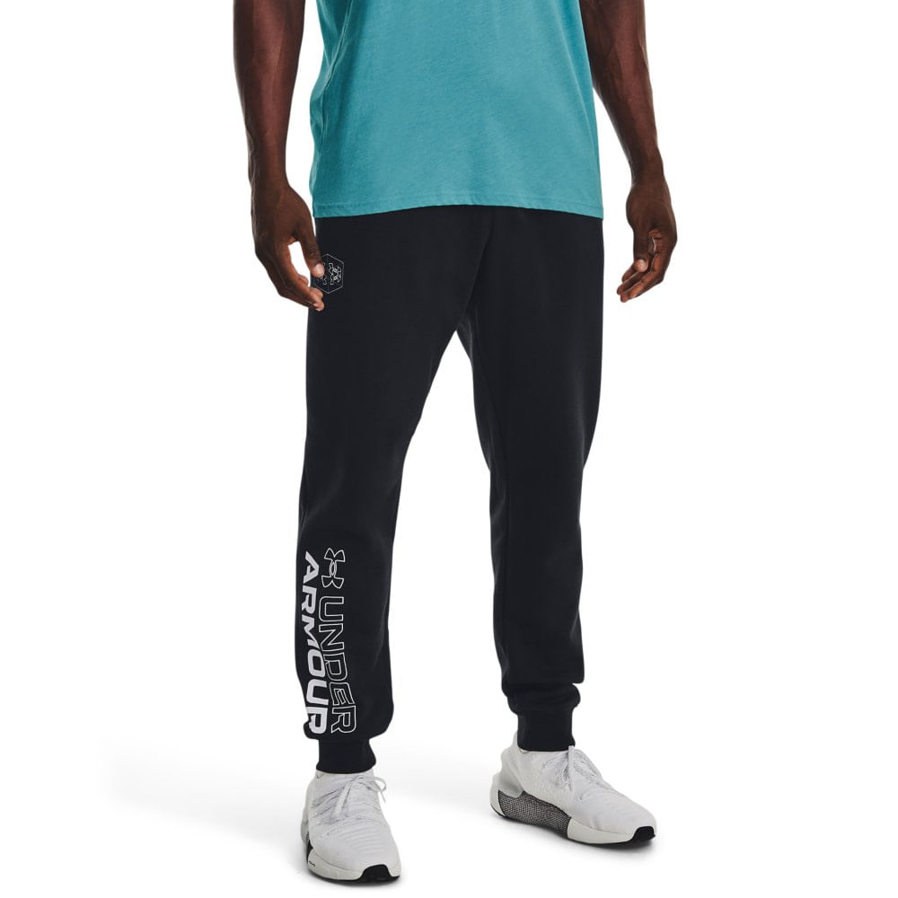 Calça Jogger de Treino Masculina Under Armour Rival Fleece Graphic