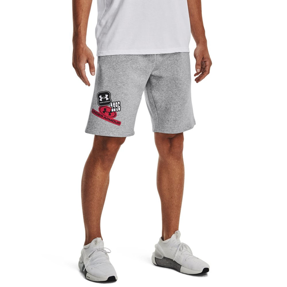 Bermuda de Treino Masculina Under Armour Rival Fleece Graphic ST