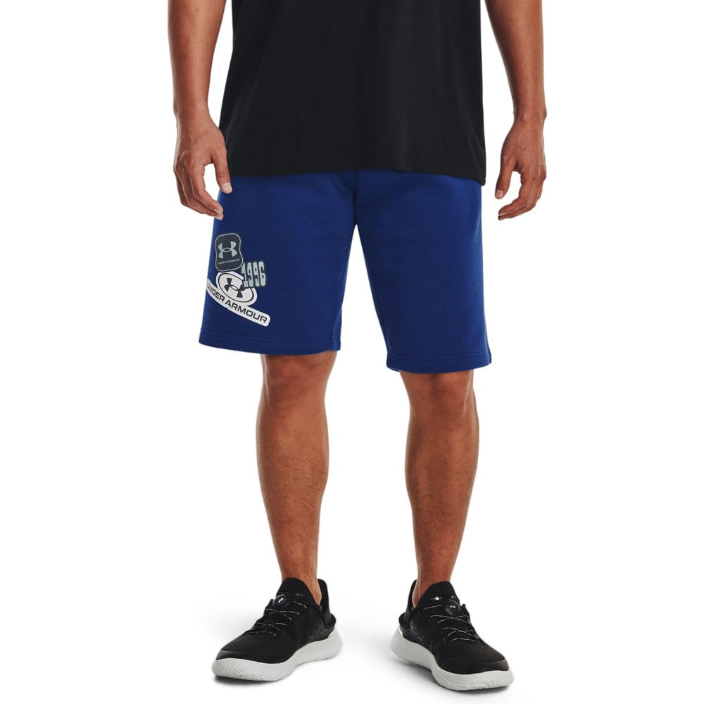 Bermuda de Treino Masculina Under Armour Rival Fleece Graphic ST