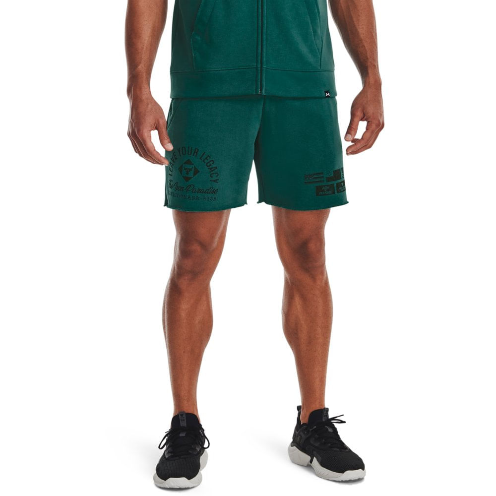 Shorts de Treino Masculino Under Armour Project Rock Terry