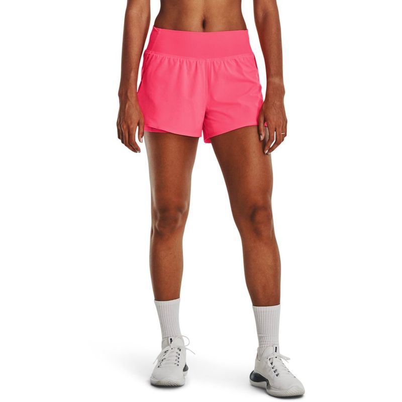 Shorts de Treino Feminino Under Armour Flex Woven 2 em 1