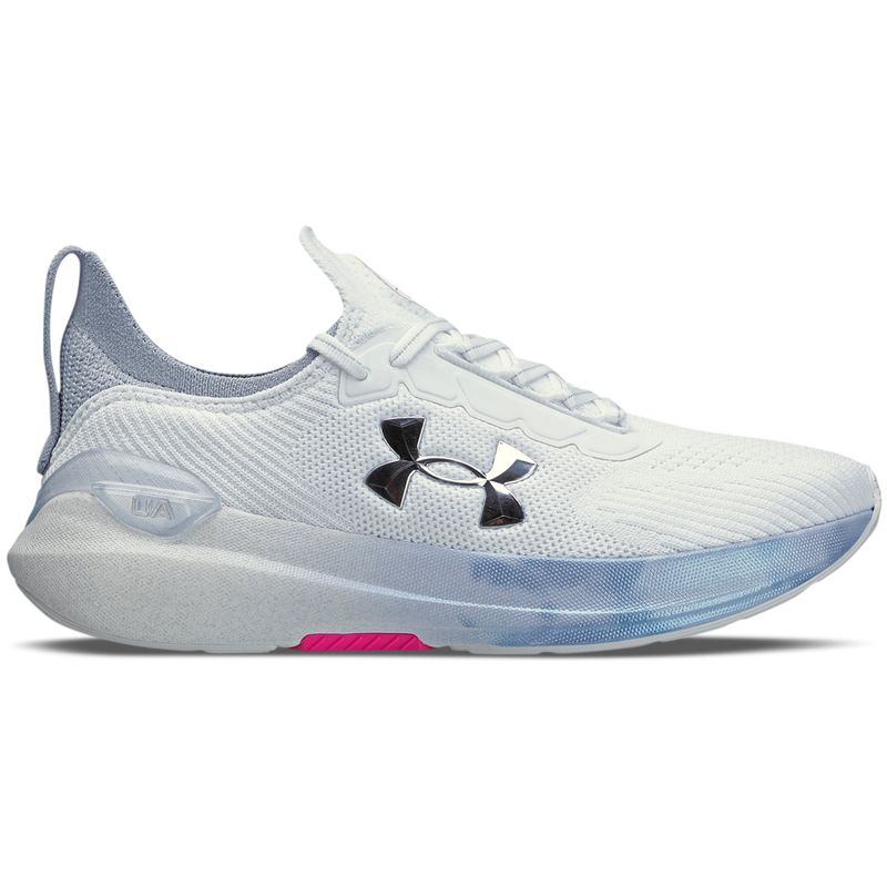 Under Armour Tênis de corrida feminino Charged Assert 9, Branco  (101)/Preto, 7 Wide