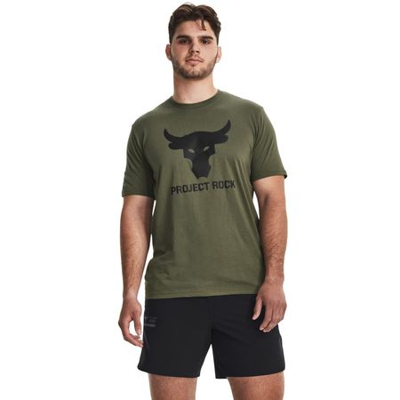 Camiseta Manga Longa Masculina Under Armour Project Rock Veterans Day Preto