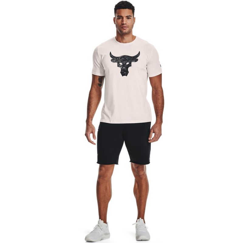 Camiseta de Treino Masculina Under Armour Project Rock Brahma Bull