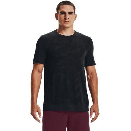 Camiseta Manga Longa Masculina Under Armour Project Rock Veterans Day Preto