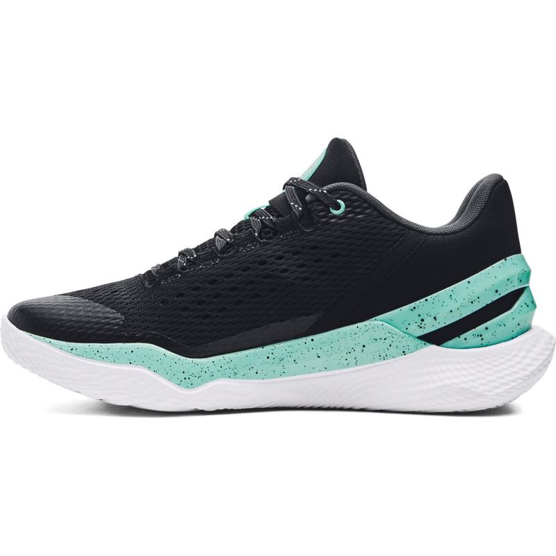 完売品 curry 2 low flotro 27㎝ バッシュ Tênis de basquete unissex Curry 2 Low FloTro, Preto/Neo Turquesa