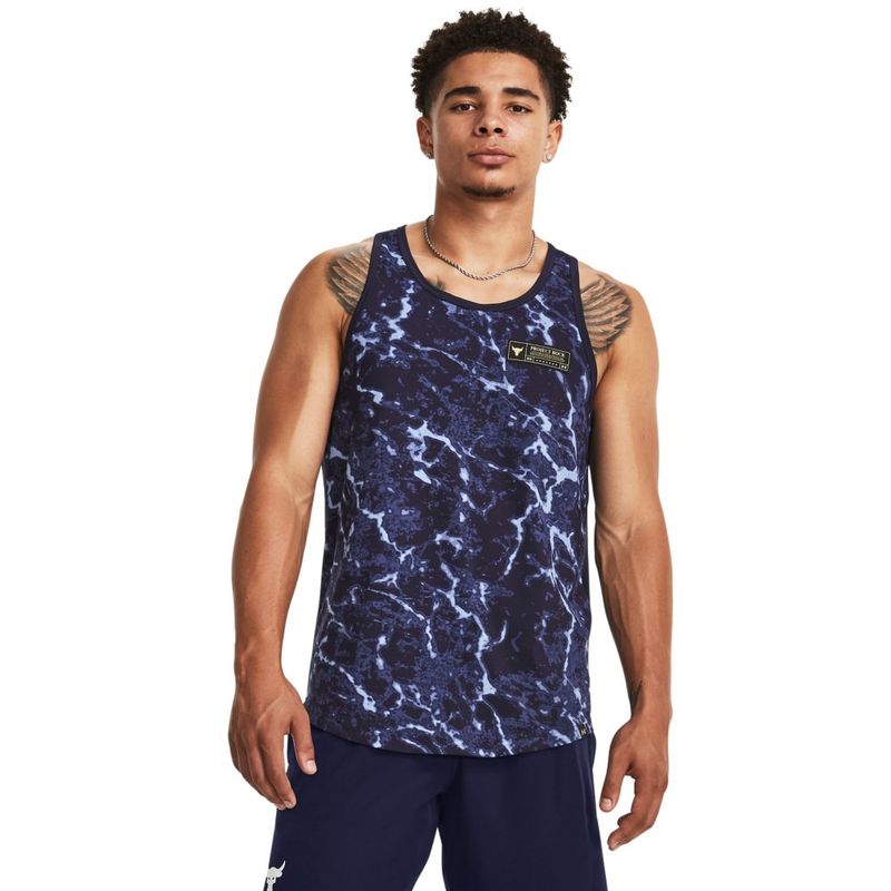 Regata de Compressão Masculina Under Armour Iso-Chill Mock Printed  Sleeveless - Regata Esportiva - Magazine Luiza