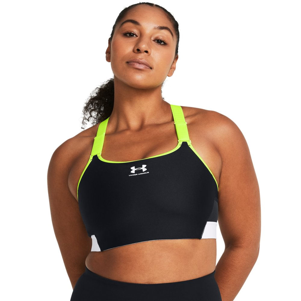 Top de Treino Feminino Under Armour HeatGear High Pocket