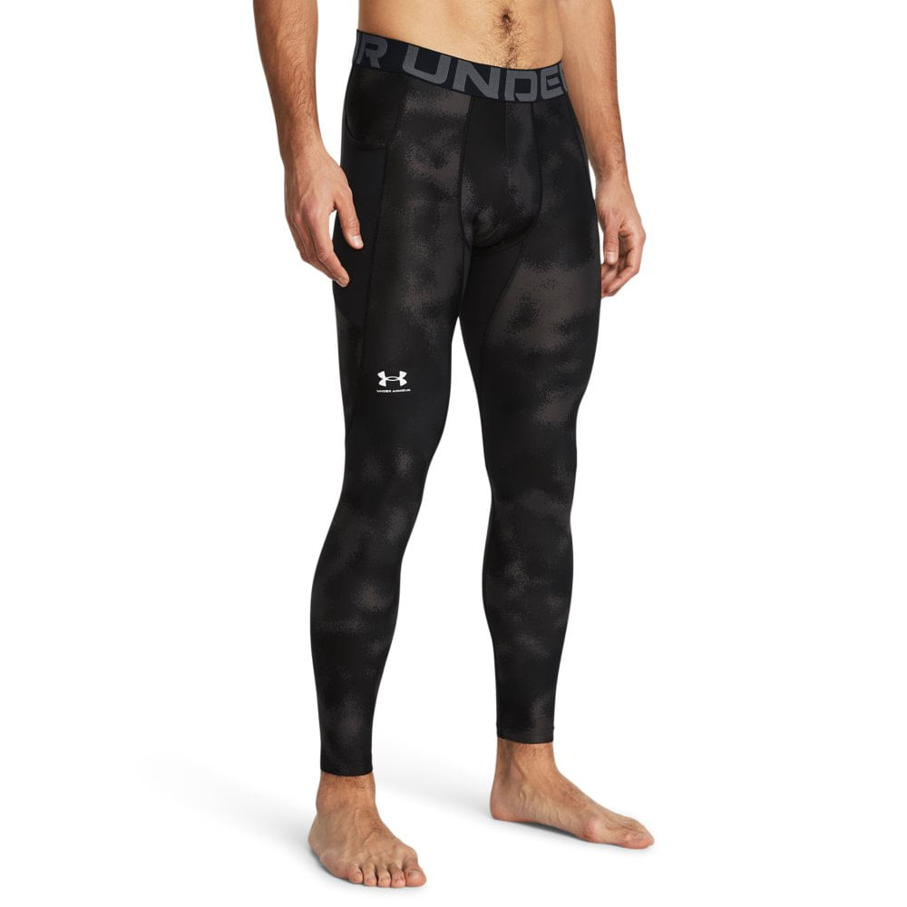 Calça de Compressão Masculina Under Armour HeatGear Armour Printed